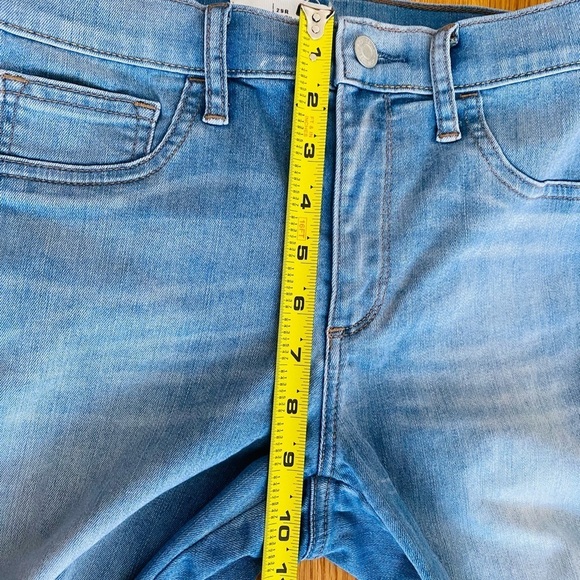 Gap 1969 Easy Legging Jeans 29R Womens Light Indigo Wash Stretch Denim Mid Rise - Picture 6 of 12